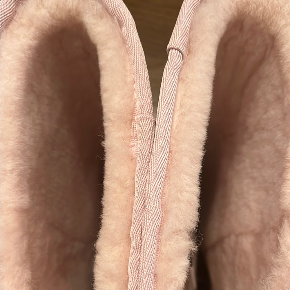 UGG Pink Floral Tall Sheepskin Boots - Picture 12 of 15